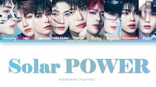 ZEROBASEONE (제로베이스원)Solar POWER(Color Coded Lyrics Han/Rom/Eng)