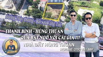 ❇️REVIEW❇️ĐẤT 2 MẶT TIỀN ĐƯỜNG THUỲ DƯƠNG VŨNG TÀU