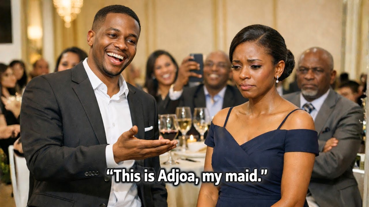 Муж представил свою жену как горничную — пока начальник не вызвал её на сцену.