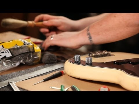 how-to-clean-a-fender-bass-guitar-|-guitar-setup