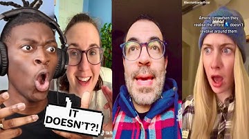 American Reacts To Americans when they realise the entire World doesn’t revolve around them!