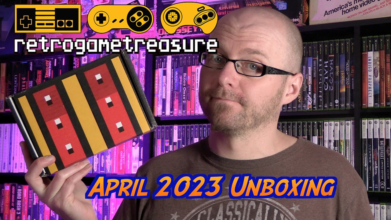 Retro Game Treasure April 2023 Unboxing YouTube