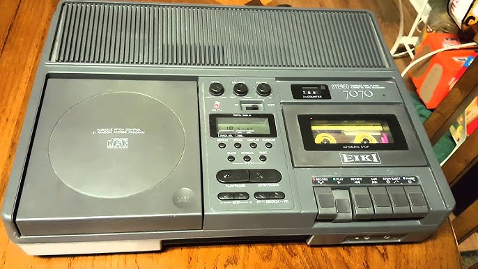 North Central College Instructional Media Equipment Directions --Eiki CD  Tape Player