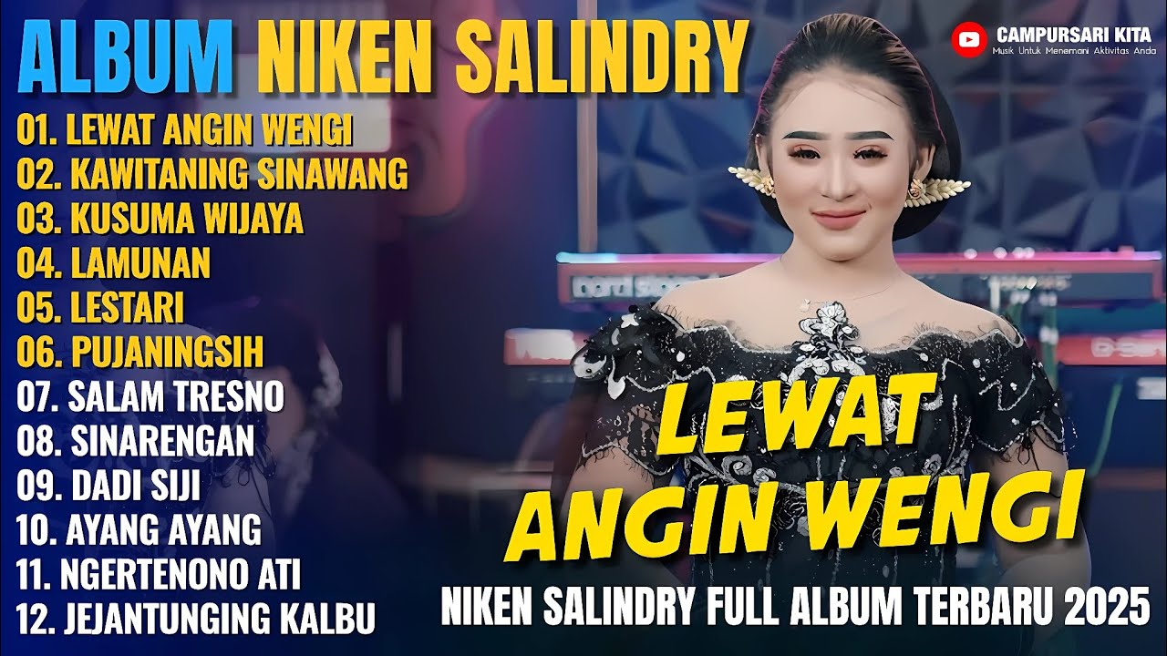 Album Niken Salindry || LEWAT ANGIN WENGI - KAWITANING SINAWANG - Lagu Campursari Full Album Terbaru