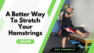 Hamstring Stretch Exercise for Lower Back Pain and Tight Hamstrings