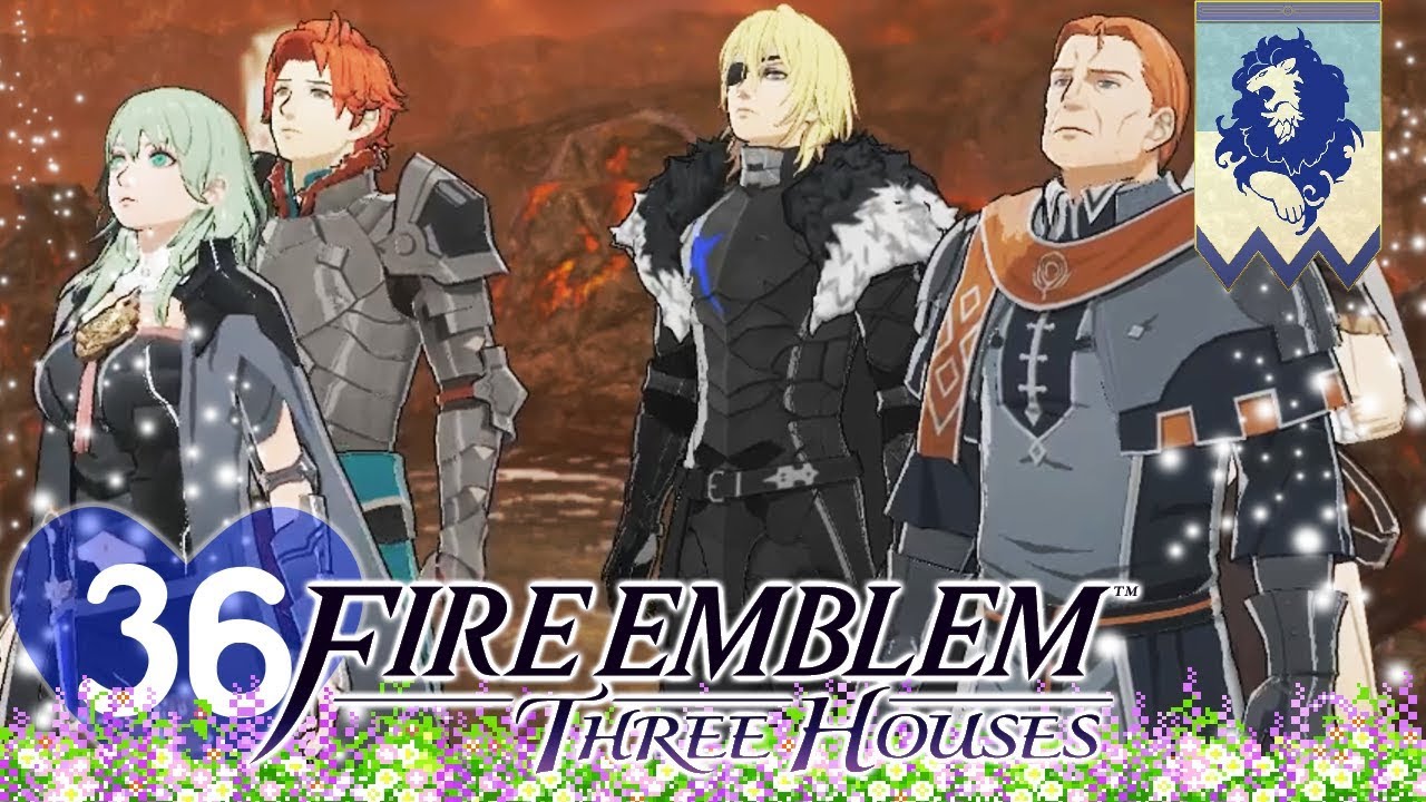 🗡️ Fire Emblem: Three Houses (Blue Lions Gameplay) Azure Moon: 36 ...
