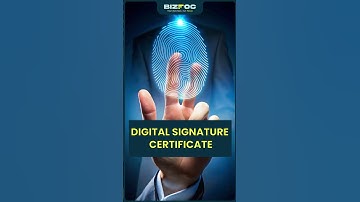 DSC Made Easy – Secure Your Digital Identity with BizFoc!🔐#dsc #digitalsignaturecertificate #yshorts