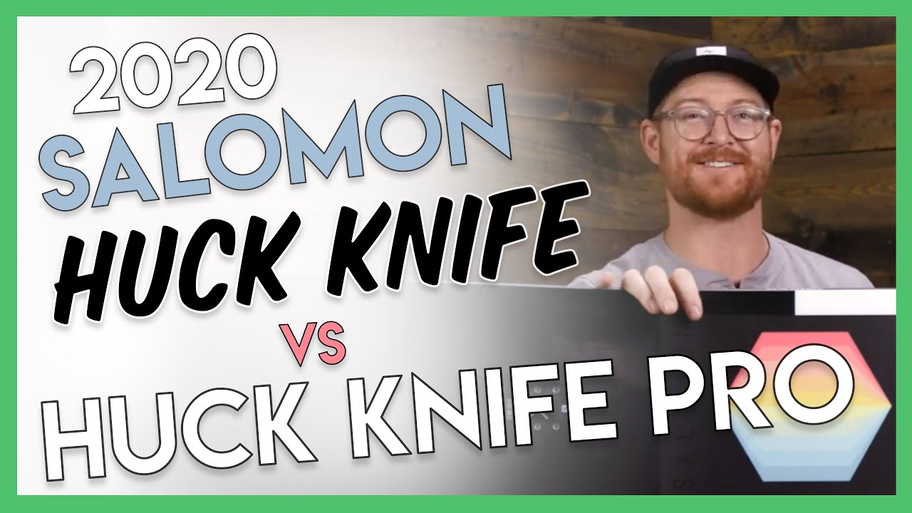 2020 Salomon Huck Knife Vs Huck Knife Pro snowboards YouTube