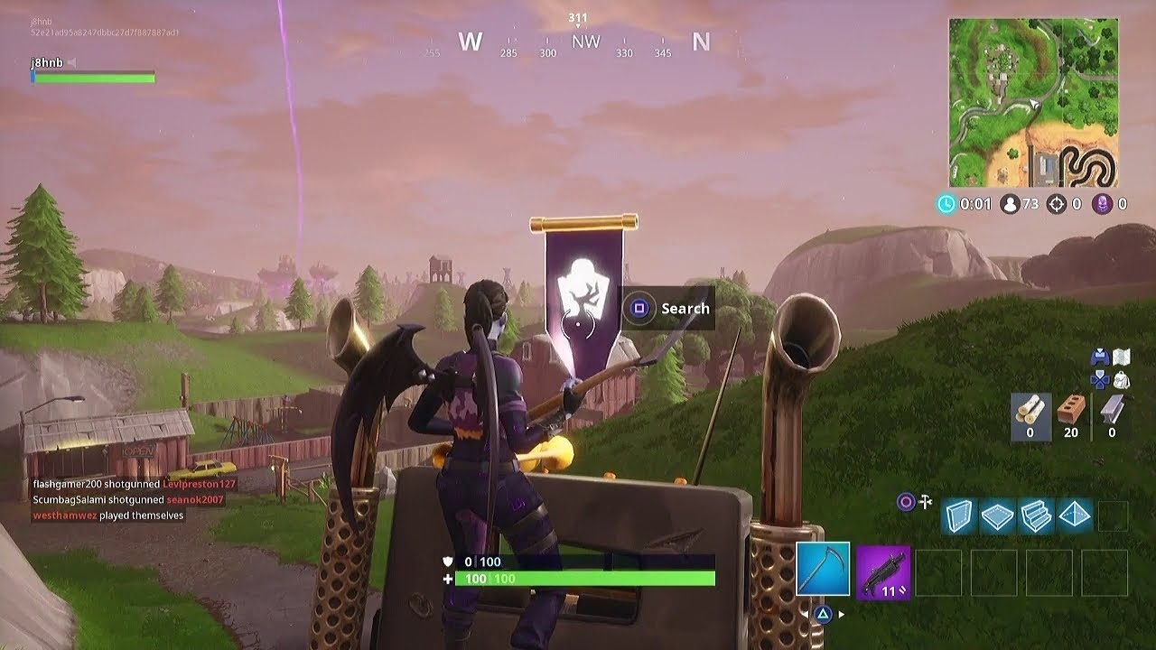 Fortnite Battle Royale - Season 6 Week 6 Hunting Party Secret Banner Location