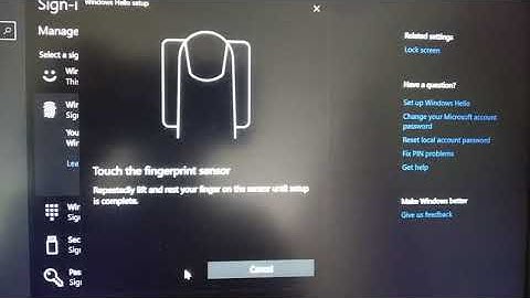 dell 7470 fingerprint reader not working