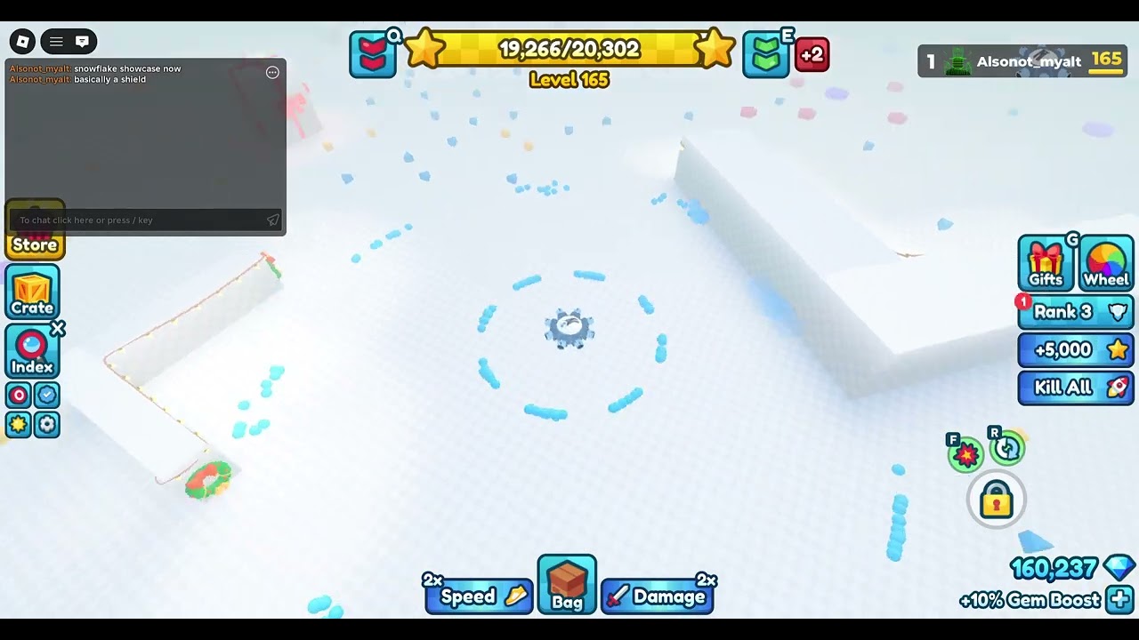 tank game snowflake showcase