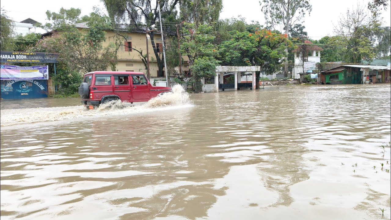 FLASH FLOODS IN MANIPUR - YouTube