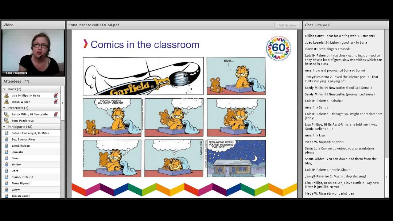 teacher training college IHTOC60 Sona Pazederova - Comics in the classroom