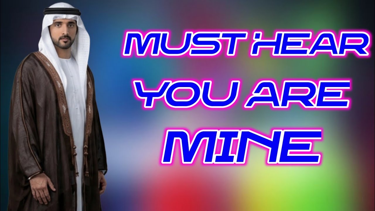 Должен услышать: Ты мой | Шейх Хамдан Фазза Поэзия | Принц Дубая | Стихи Фазза