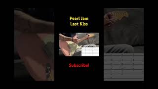 Pearl jam - Last Kiss #guitar #cover #music #subscribe #guitarcover