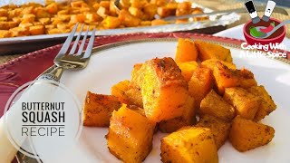 Simple Roasted Butternut Squash Recipe