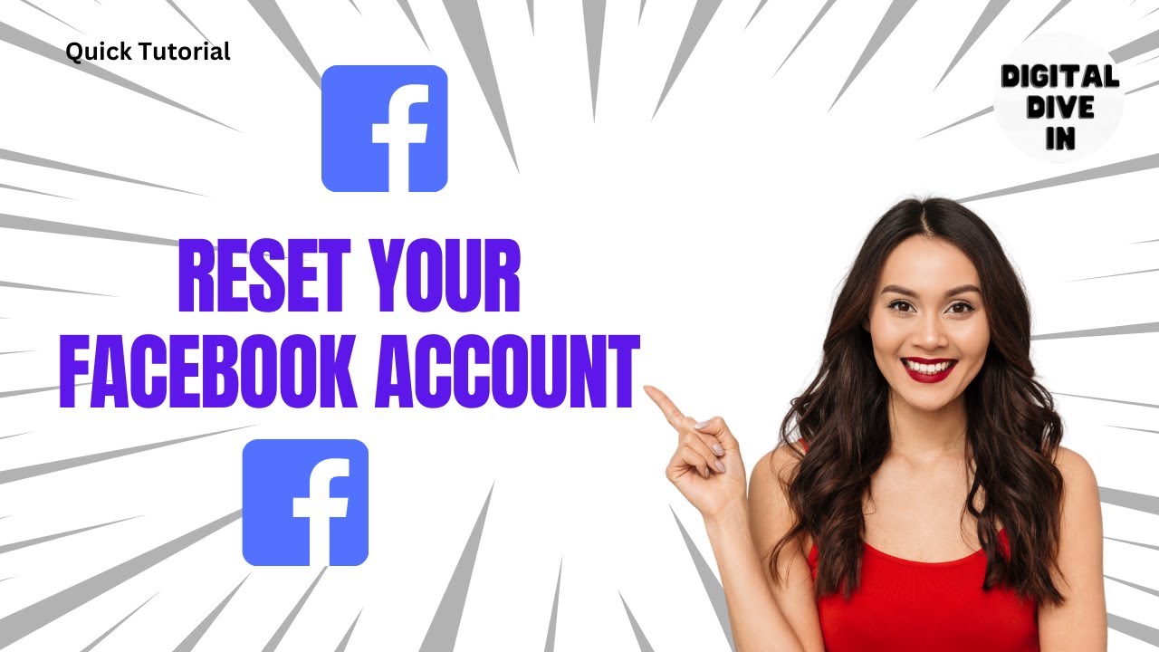 How To Reset Your Facebook Account [EASY] - YouTube