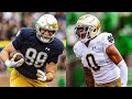 Its blue vs gold  irish hype 2024 bluegold game presented by meijer  notre dame football