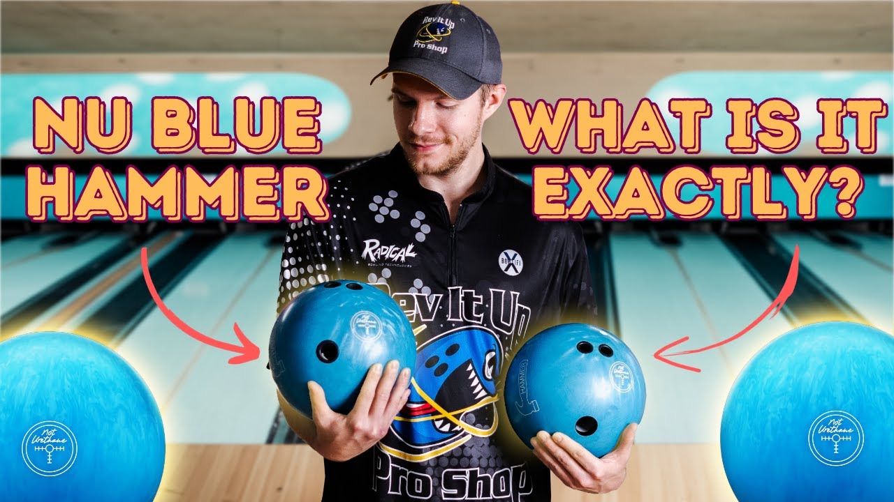 ボール NU BLUE HAMMER Hammer NU Blue Hammer Bowling Ball FREE SHIPPING