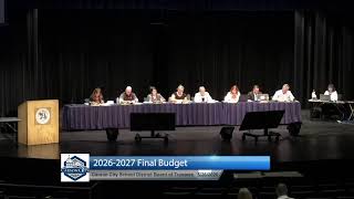 Carson City School Board 5/26/2026