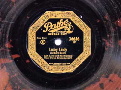 1927 Nat Shilkret - Lucky Lindy! (with male chorus) - YouTube