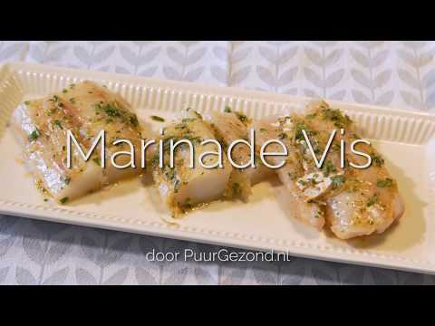 Video: Vis Met Groentemarinade