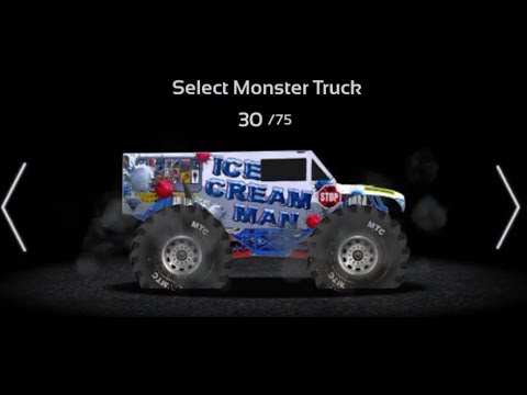 Ice Cream Man Monster Truck Crot Car Racing Game Monster Jam Youtube