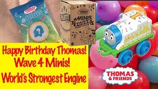 Happy Birthday Thomas Wave 4 Minis - Thomas And Friends Worlds Strongest Engine Toy Trains