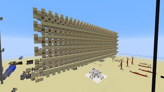 Pre-1.5 silent binary counters and UDC - Minecraft
