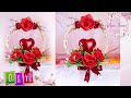 Christmas Gift Red Flower Lamp