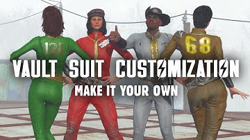 Vault Suit Customization: Make it Your Own - Creation Club for Fallout 4