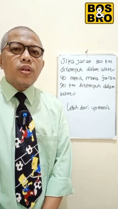 Papa Zidan Matematika Hitungan Jarak