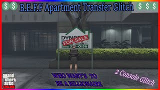 GTA 5 Full BEFF Apartment Transfer Glitch Tutorial Make $10 Million Every 15 Minutes