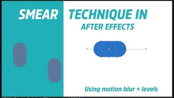 Smear / Trail technique in After Effects | Tutorial