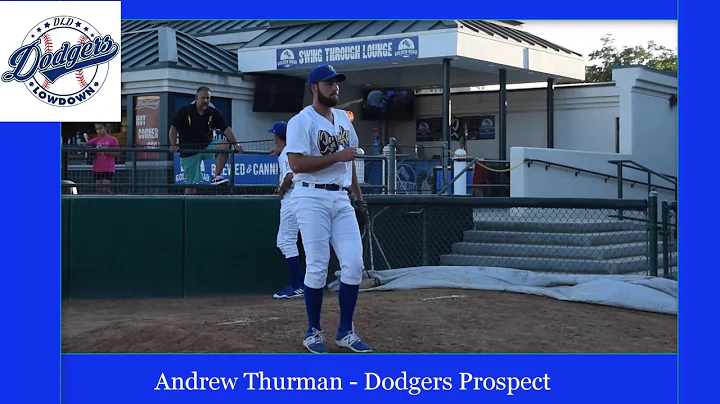 Andrew Thurman - Dodgers Prospect - In Action