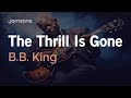 Blues Backing Track in Bm | 91 BPM | The Thrill Is Gone - B.B. King