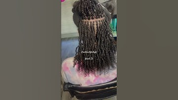 We used Amazon: Mongolian afro kinky curls 18inch🥰 #amazonhair #minitwist  #minitwists
