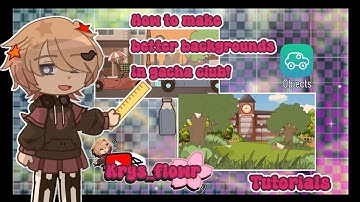 How to make better backgrounds in Gacha Club! //Tutorial by: Krys_flowr//