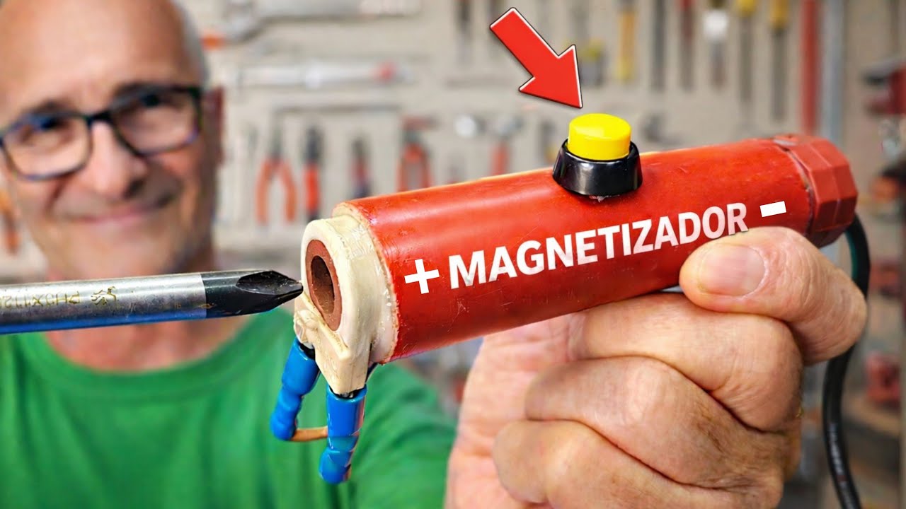 Magnetiza Herramientas con Esto (o Desmagnetiza) 100% casero