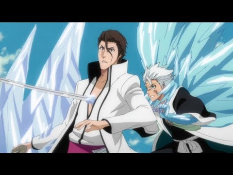 Aizen Vs Hitsugaya Ukitake 愛染vs日番谷と浮竹 Bleach M U G E N 1080p Hd Youtube