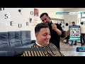 راوێژکاری ئەڵمانیا بانگهێشتی کردووە؛ هێمن عەبدوڵڵا لای سەرتاشێکی کورد لە ئەڵمانیا سەری چاکدەکات