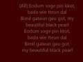 Lirik Lagu Exo Black Pearl
