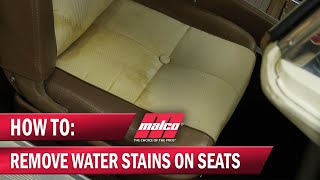How To Fix And Prevent Water Stains On Cloth Seats You Prevent Water Stains On Cloth Seats, Water Marks Out Of Car Seats