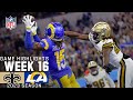 New orleans saints vs los angeles rams  2023 week 16 game highlights