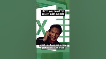 Have you worked much with Excel? #funny #corporatehumor #accountinghumor
