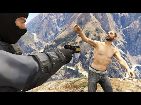 GTA 5 Crazy Stun Gun Ragdolls Episode 1 (Euphoria Showcase)