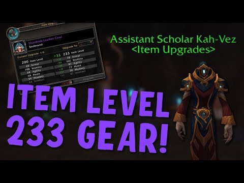 How to Get Ilvl 233 Gear in Patch 9.1!  No Raids, Dungeons, or PvP!