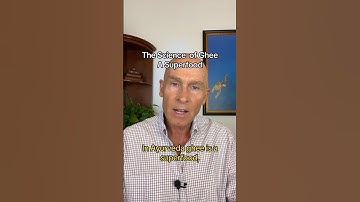 Gut health depends butyric acid which comes from ghee #fyp #johndouillard #lifespa #ayurveda