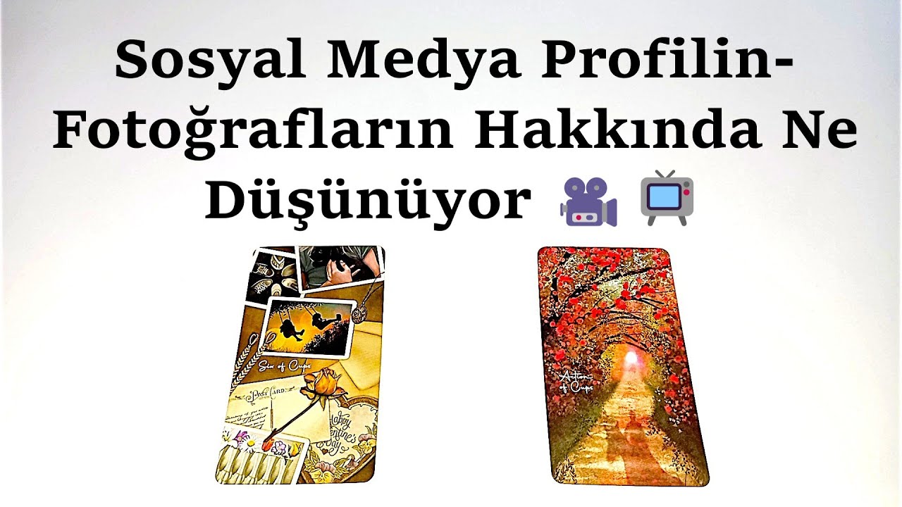Deste Seç📺Fotoğrafların/Sosyal Medya Profilin Hakkında Ne Düşünüyor📺