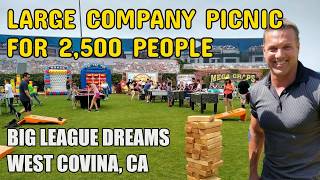 West Covina Company Picnic Planner for 2,500 People - Big League Dreams Park